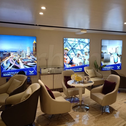 Backlit Fabric Signage Indoor